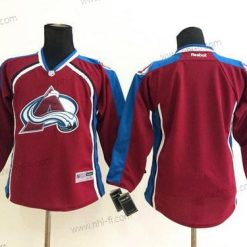 Colorado Avalanche Tyhjä Punainen Paita – Lasten