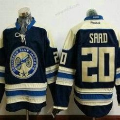 Columbus Blue Jackets #20 Brandon Saad Sininen Vieras Ommeltu NHL Reebok Jääkiekko Paita – Miesten