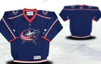 Columbus Blue Jackets Räätälöidyt Sininen Paita – Nuoret