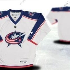 Columbus Blue Jackets Räätälöidyt Valkoinen Paita – Nuoret