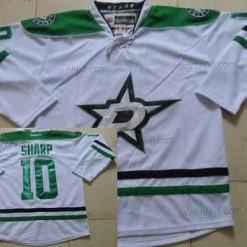 Dallas Stars #10 Patrick Sharp Kolmas Valkoinen NHL Reebok Paita – Miesten