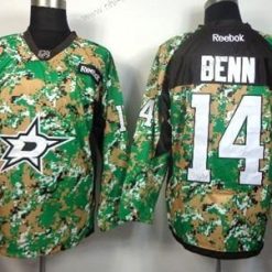 Dallas Stars #14 Jamie Benn 2014 Maastokuvio Paita – Miesten