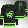 Dallas Stars #15 Craig Smith Musta Ommeltu Paita – Miesten