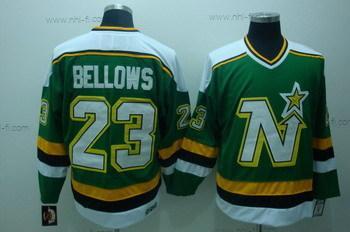 Dallas Stars #23 Brian Bellows Vihreä Retro CCM Paita – Miesten