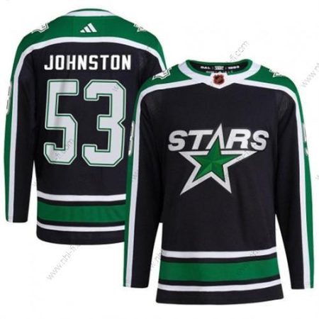 Dallas Stars #53 Wyatt Johnston Vihreä Ommeltu Paita – Miesten