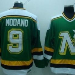 Dallas Stars #9 Mike Modano Vihreä Retro CCM Paita – Miesten