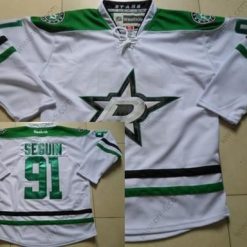 Dallas Stars #91 Tyler Seguin 2013 Valkoinen Paita – Miesten