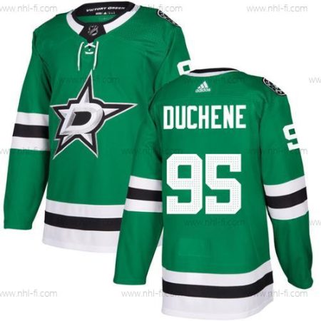 Dallas Stars #95 Matt Duchene Vihreä Ommeltu Paita – Miesten