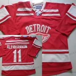 Detroit Red Wings #11 Daniel Alfredsson 2014 Talvi Klassinen Punainen Paita – Miesten