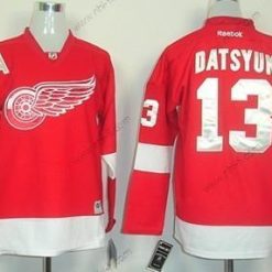 Detroit Red Wings #13 Pavel Datsyuk Punainen Paita – Lasten