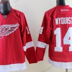 Detroit Red Wings #14 Gustav Nyquist Punainen Paita – Miesten