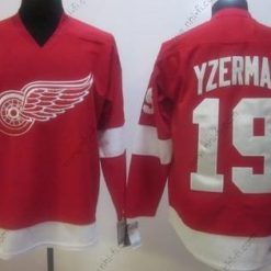 Detroit Red Wings #19 Steve Yzerman Punainen Retro CCM Paita – Miesten