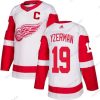 Detroit Red Wings #19 Steve Yzerman Valkoinen Ommeltu Paita – Miesten