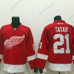 Detroit Red Wings #21 Tomas Tatar Punainen Paita – Miesten