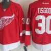 Detroit Red Wings #30 Chris Osgood Punainen Paita – Miesten