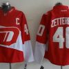 Detroit Red Wings #40 Henrik Zetterberg Reebok Punainen 2016 Stadium Series Maajoukkue Premier Paita – Miesten