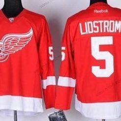 Detroit Red Wings #5 Nicklas Lidstrom Punainen Paita – Lasten