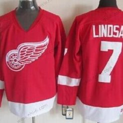 Detroit Red Wings #7 Ted Lindsay Punainen Retro CCM Paita – Miesten