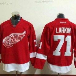 Detroit Red Wings #71 Dylan Larkin Reebok Punainen Kotiottelu Premier Paita – Miesten