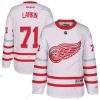 Detroit Red Wings #71 Dylan Larkin Reebok Valkoinen 2017 Centennial Klassinen Premier Pelaaja Paita – Miesten