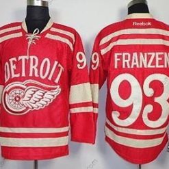 Detroit Red Wings #93 Johan Franzen 2014 Talvi Klassinen Punainen Paita – Miesten