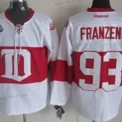 Detroit Red Wings #93 Johan Franzen Valkoinen Talvi Klassinen Paita – Miesten