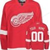 Detroit Red Wings Räätälöidyt Punainen Paita – Miesten