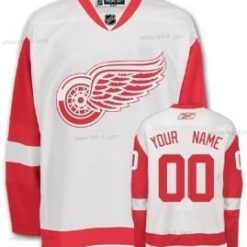 Detroit Red Wings Räätälöidyt Valkoinen Paita – Miesten