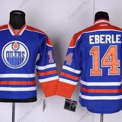 Edmonton Oilers #14 Jordan Eberle Royal Sininen Paita – Lasten