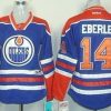 Edmonton Oilers #14 Jordan Eberle Royal Sininen Paita – Naisten