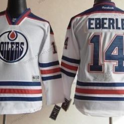 Edmonton Oilers #14 Jordan Eberle Valkoinen Paita – Lasten