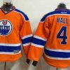 Edmonton Oilers #4 Taylor Hall 2015 Oranssi Paita – Nuoret