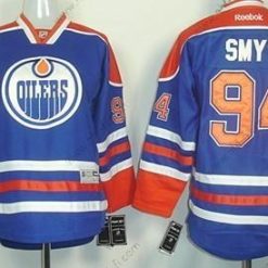 Edmonton Oilers #94 Ryan Smyth Royal Sininen Paita – Lasten