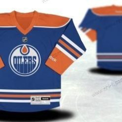 Edmonton Oilers Räätälöidyt Sininen Paita – Nuoret