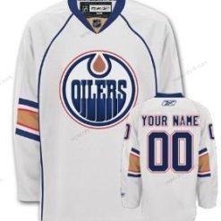 Edmonton Oilers Räätälöidyt Valkoinen Paita – Miesten