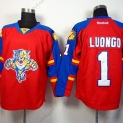 Florida Panthers #1 Roberto Luongo Punainen Paita – Miesten