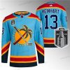 Florida Panthers #13 Sam Reinhart Sininen 2023 Stanley Cup Final Käänteinen Retro Ommeltu Paita – Miesten