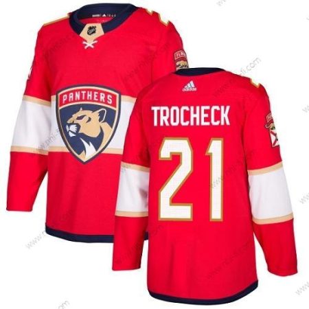 Florida Panthers #21 Vincent Trocheck Punainen Kotiottelu Aito Ommeltu NHL Paita – Nuoret