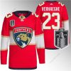 Florida Panthers #23 Carter Verhaeghe Punainen 2023 Stanley Cup Final Ommeltu Paita – Miesten