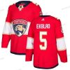 Florida Panthers #5 Aaron Ekblad Punainen Kotiottelu Aito Ommeltu NHL Paita – Nuoret