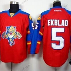 Florida Panthers #5 Aaron Ekblad Punainen Paita – Miesten