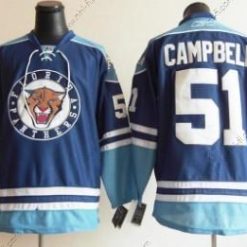 Florida Panthers #51 Brian Campbell Sininen Vieras Paita – Miesten