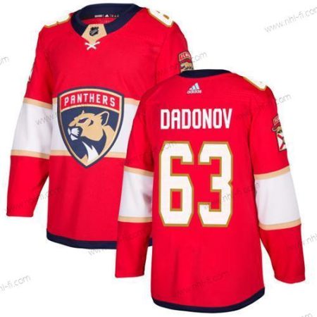 Florida Panthers #63 Evgenii Dadonov Punainen Kotiottelu Aito Ommeltu NHL Paita – Nuoret