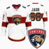 Florida Panthers #68 Jaromir Jagr New Logo Reebok Valkoinen Premier Pelaaja Paita – Miesten