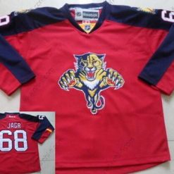 Florida Panthers #68 Jaromir Jagr Punainen Paita – Miesten