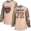 Florida Panthers #72 Sergei Bobrovsky Maastokuvio Aito 2017 Veterans Day Ommeltu Jääkiekko Paita – Miesten