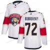 Florida Panthers #72 Sergei Bobrovsky Valkoinen Road Aito Ommeltu Jääkiekko Paita – Miesten