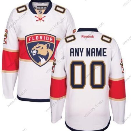 Florida Panthers Räätälöidyt Reebok Valkoinen Kolmas Premier Paita – Nuoret