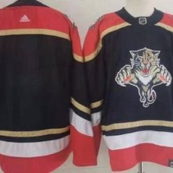 Florida Panthers Tyhjä Musta 2021 Käänteinen Retro Ommeltu NHL Paita – Miesten