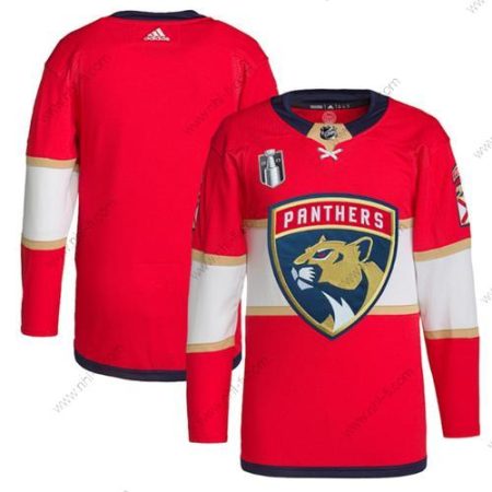 Florida Panthers Tyhjä Punainen 2023 Stanley Cup Final Ommeltu Paita – Miesten